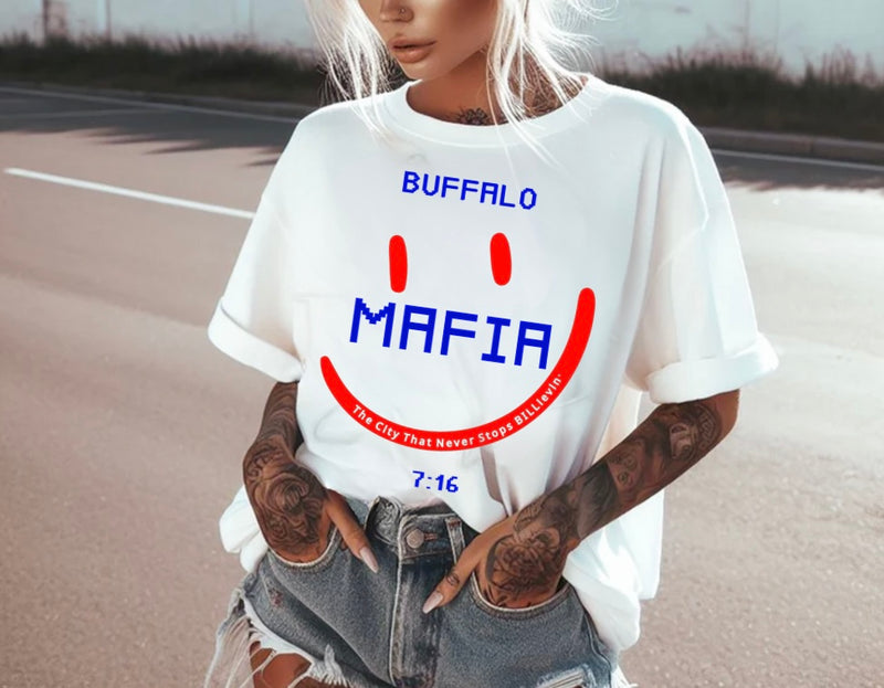 BUFFALO FLIGHT TEE WHITE