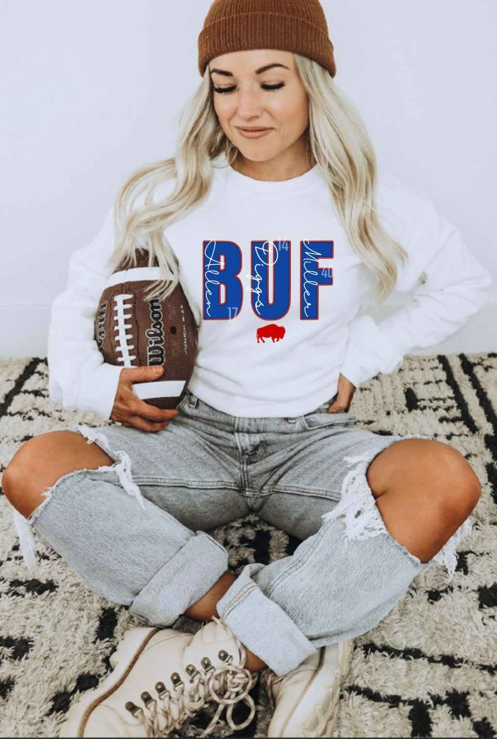 BUFFALO BARBIE CROP SWEATER – Kaitraphel